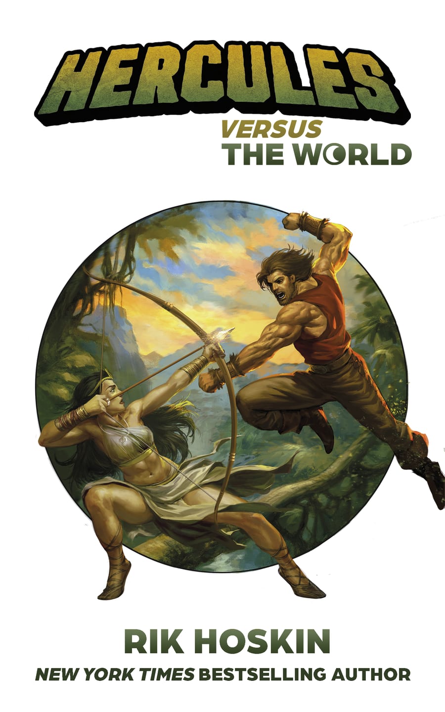 Cover art for Hercules Versus the World